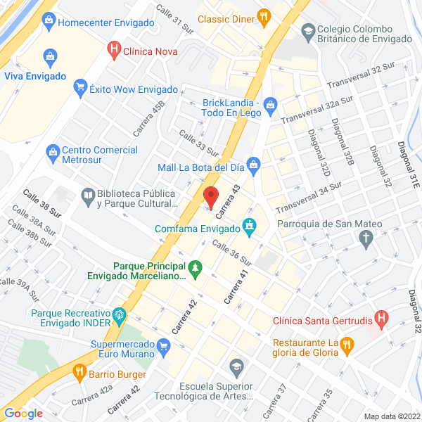 Mapa de La Venta De Dulcinea
