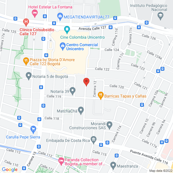 Mapa de Nestor Rios - Dekosterling