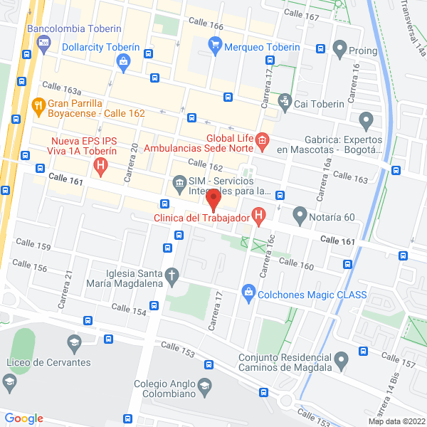 Mapa de Nuevo Exito Chino