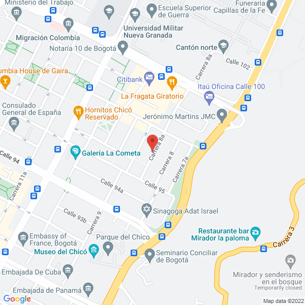 Mapa de Número Consultoría S.A.S.