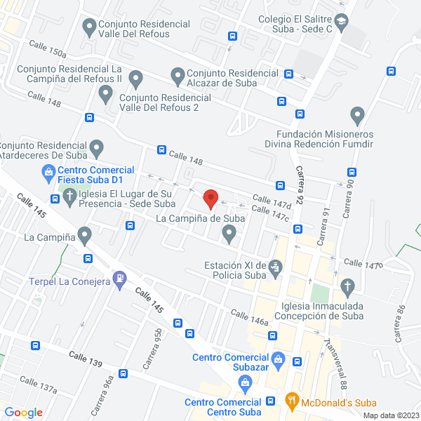 Mapa de Nursery Kindergarten San Nicolás De Talentino E.U.
