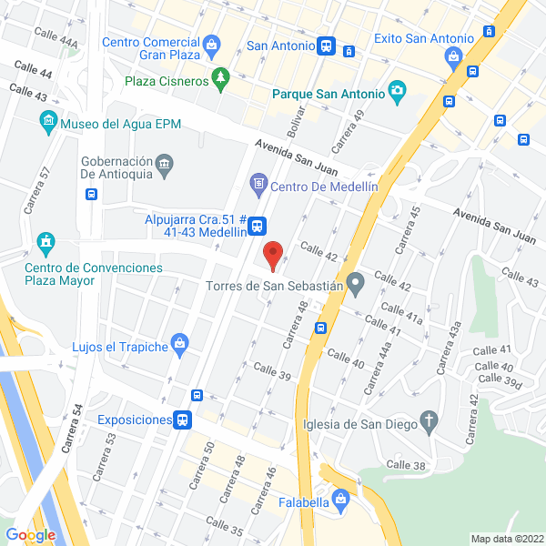 Mapa de Nutry Market