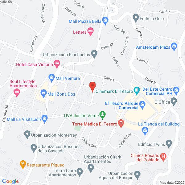 Mapa de Maridos Express Zona Sur