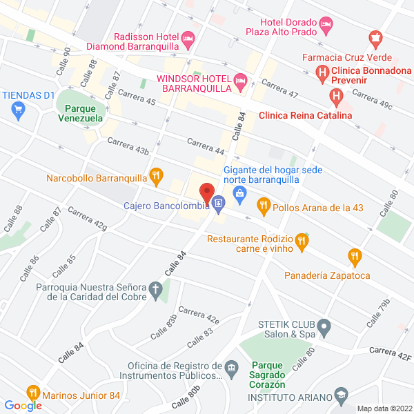 Map of Masterglass Premium