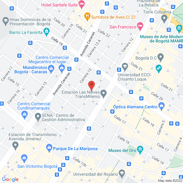 Mapa de Matelec Industrial Ltda.
