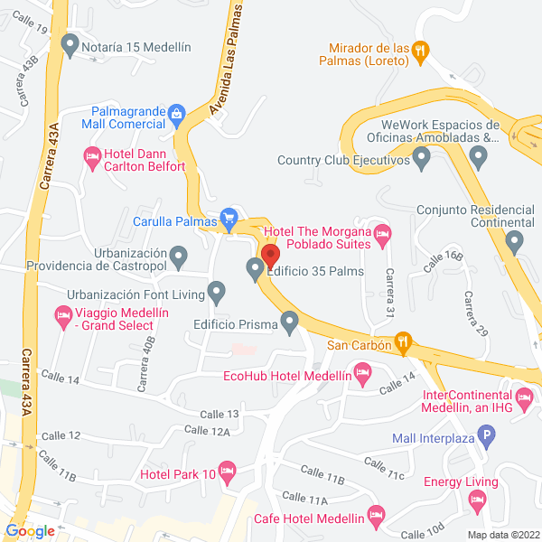 Mapa de Materia Gris Comunicación Estratégica Y Publicidad S.A.