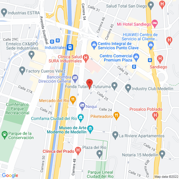 Mapa de Multiservicios Electrodama