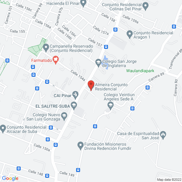 Mapa de Multiservicios Integrales J H S.A.S.