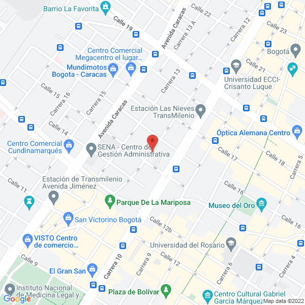 Mapa de Multiservicios Y Eléctricos De Colombia Multielectric S.A.S