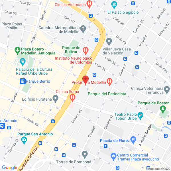 Mapa de Nacional De Misceláneas