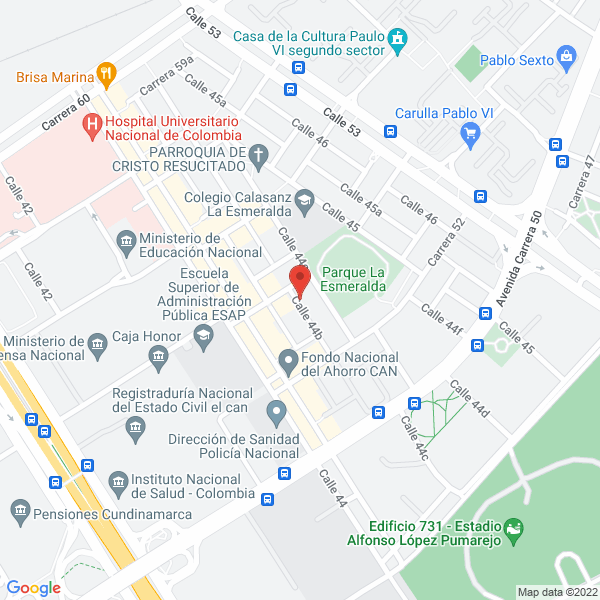 Mapa de Nagama Global Supply S.A.S.