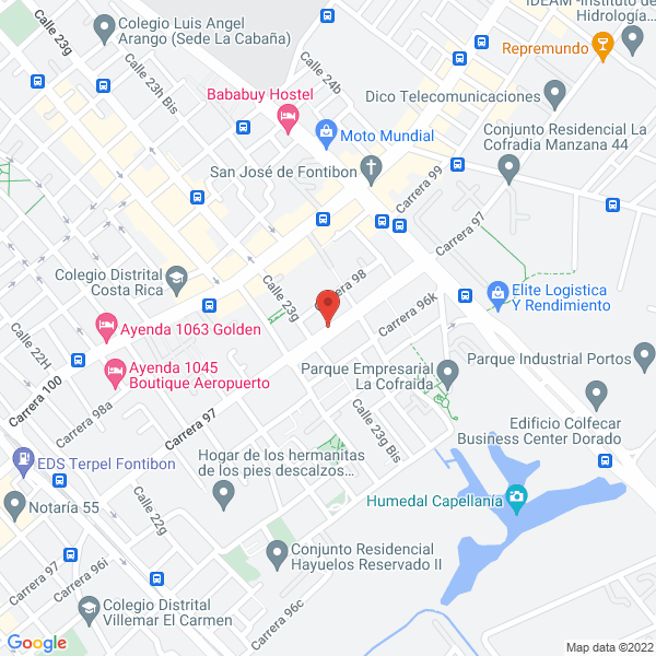 Mapa de Naranjo Exportaciones E Importaciones S.A.S.