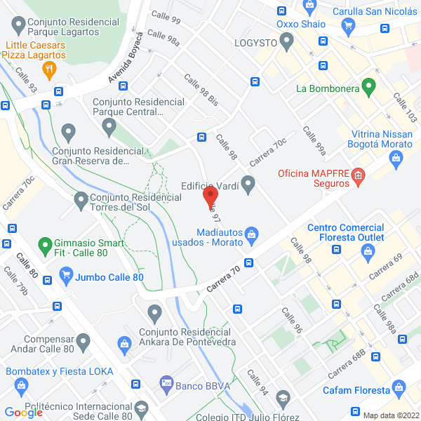 Mapa de Pet Ltda