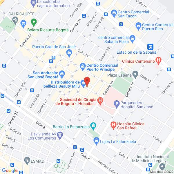 Mapa de Petosilver Ltda.