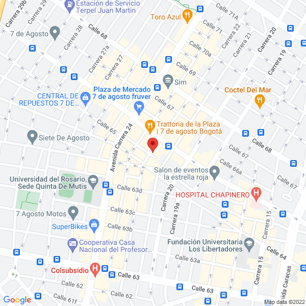Mapa de Petroinspection S.A.S.