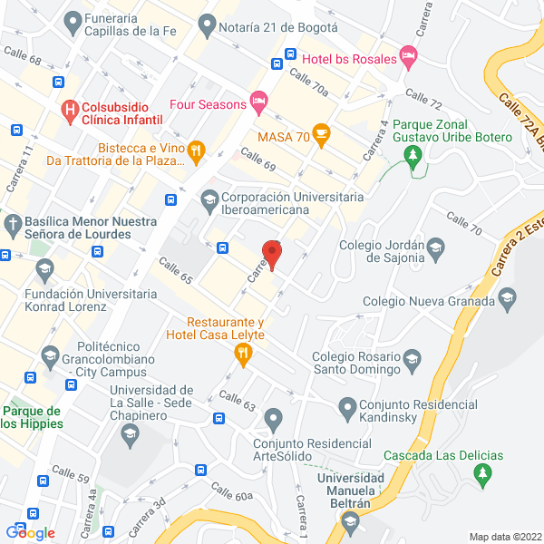 Mapa de Petunia Café Y Cocina