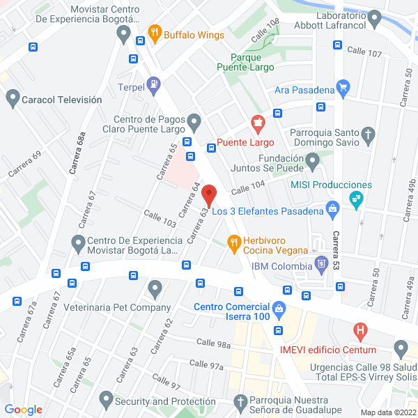 Mapa de Philadelphia Trading S.A.S.