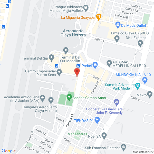Mapa de Pi Humanitas S.A.S
