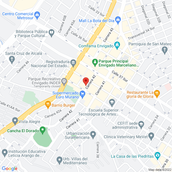Mapa de Piaceri Gourmet