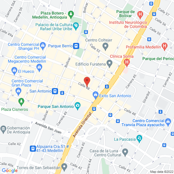 Mapa de Piedad Quintero Quintero
