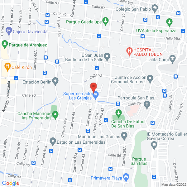 Mapa de Piedrahita Victor