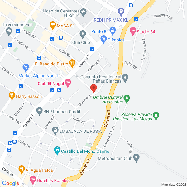 Mapa de Pigmenta Ltda.