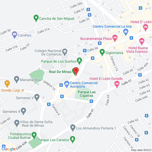 Map of Piñatería Desechables Ego