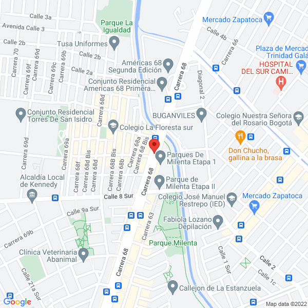 Mapa de Pinturas Mejía León Ltda