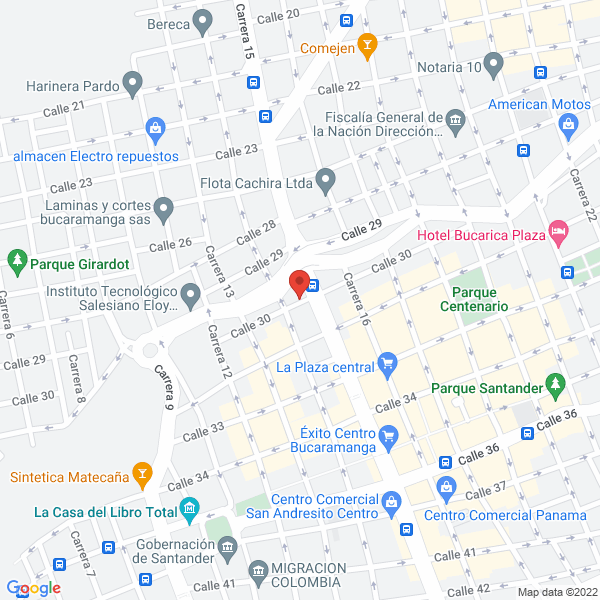 Map of Pinturas Y Mezclas Centro Punto