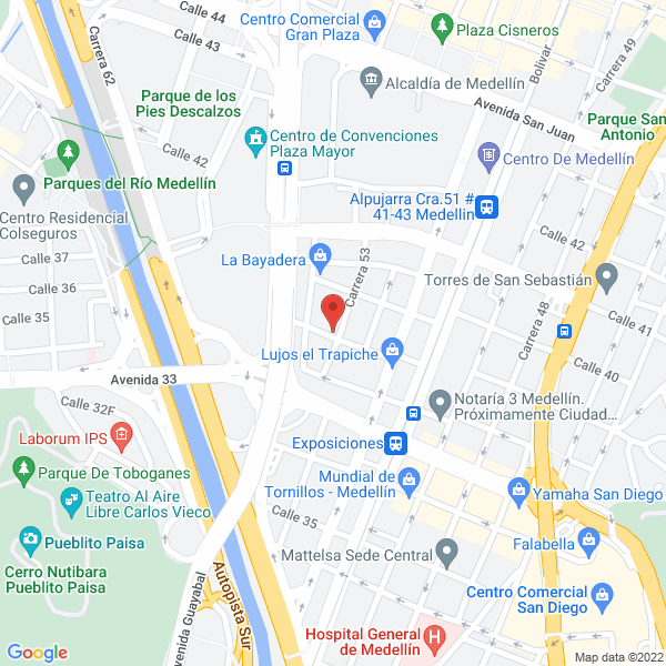 Mapa de Pinturas Yensicar