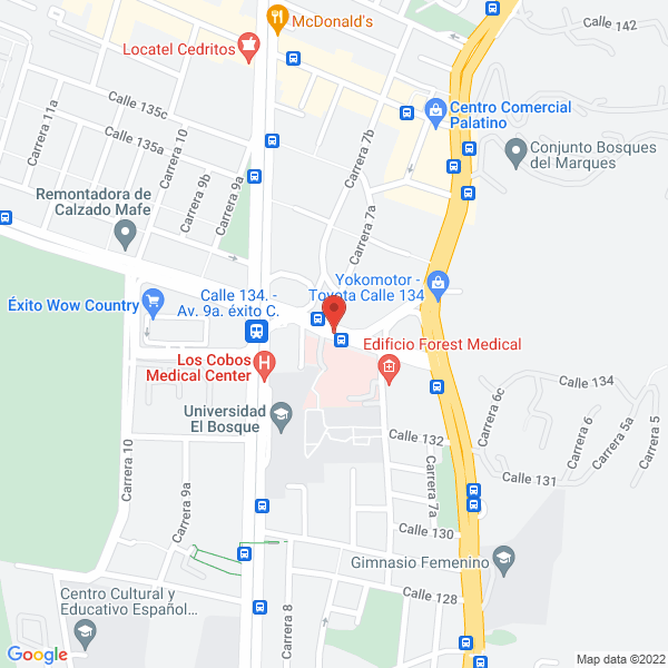 Mapa de Lanferca 22 S.A.S.