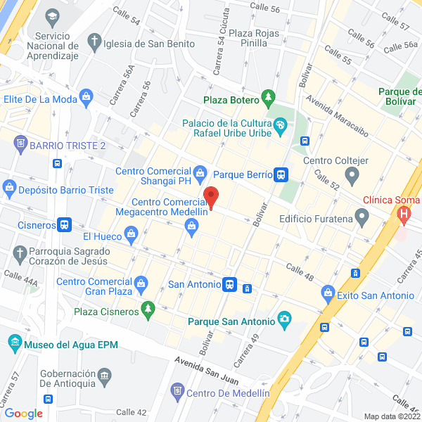 Mapa de Las Delicias Del Pescado