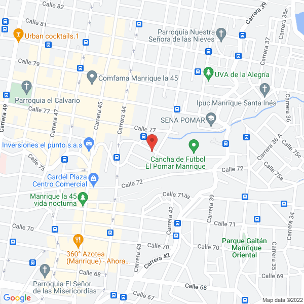 Mapa de Omega De Plásticos
