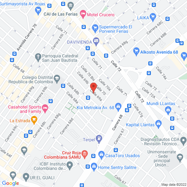 Mapa de Once Taller De Diseño