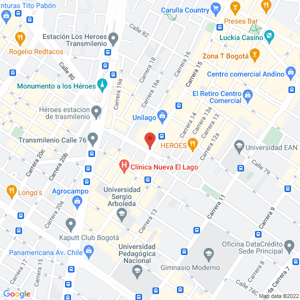 Mapa de Only Tech Colombia S.A.S