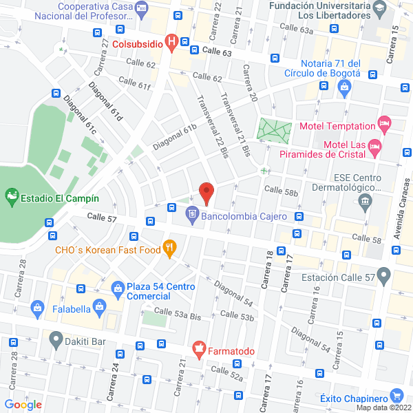 Mapa de Opharm Ltda.