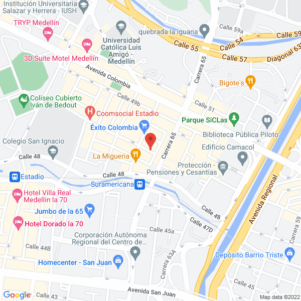 Mapa de Optica Altavista
