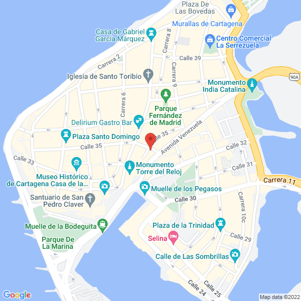 Map of Optica Elegance Center Ltda.