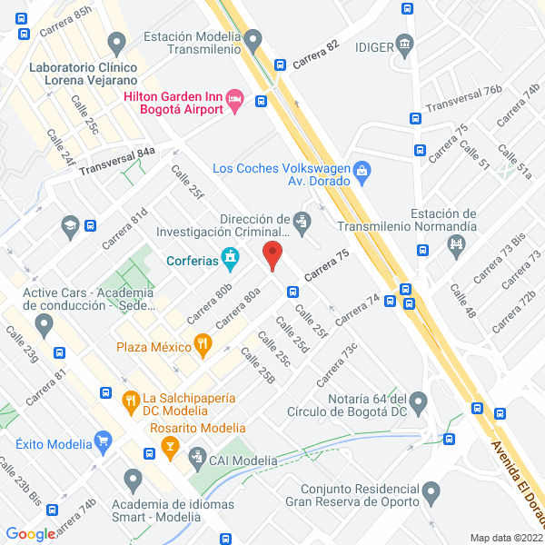 Mapa de Obras Civiles Salgado & Quintero Ltda.
