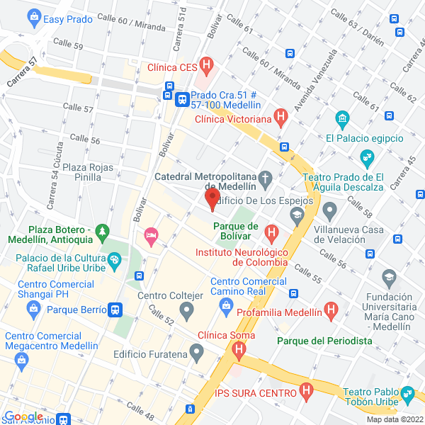 Mapa de Distribuidora Evelmar