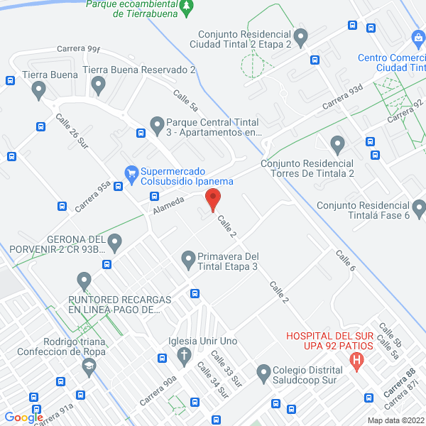 Mapa de Openbook