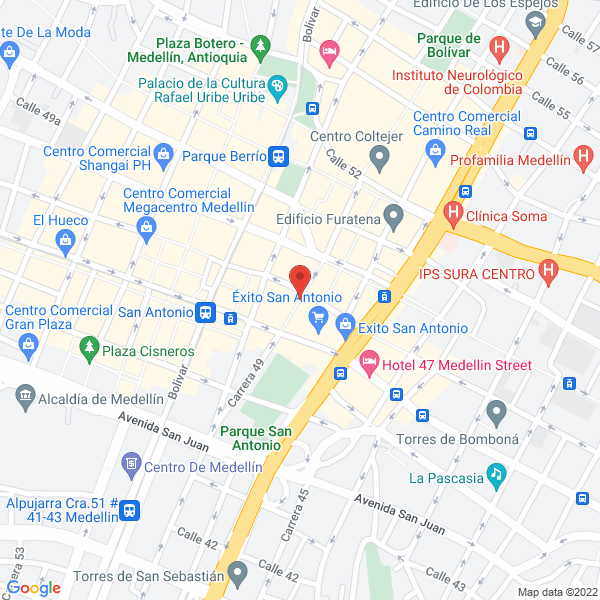 Mapa de Optibello