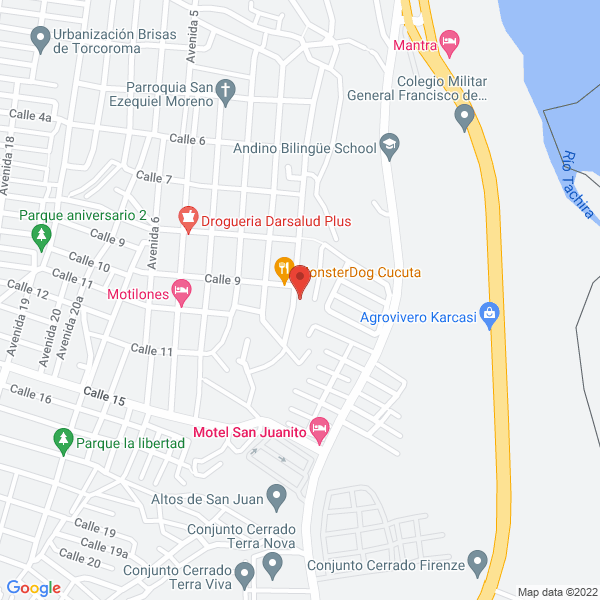 Map of Optica Científica