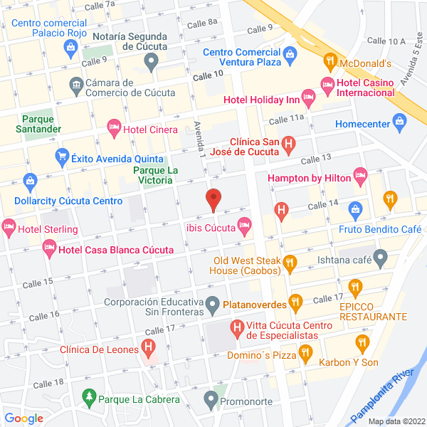Map of Optica Electrónica