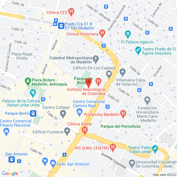 Mapa de Optica Opticrédito