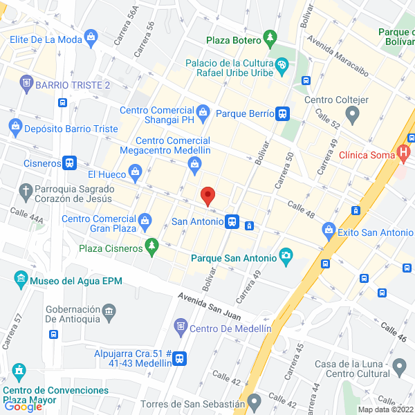 Mapa de Price Comercial Optico