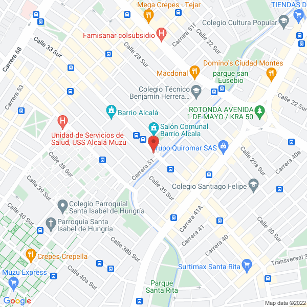 Mapa de Mde Technology Industries S.A.S.