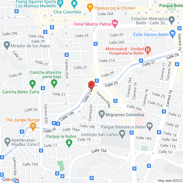 Mapa de Orquesta Combo Dilido