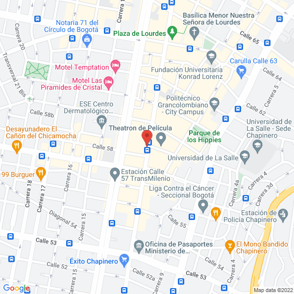 Mapa de Orquesta Los Numero Uno De Colombia
