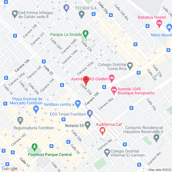 Mapa de Ortizcol Ltda.